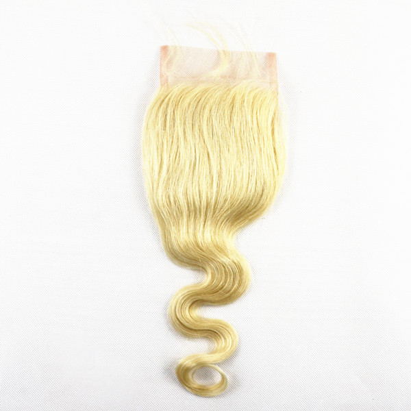 Blonde color lace closure hot sale lp79